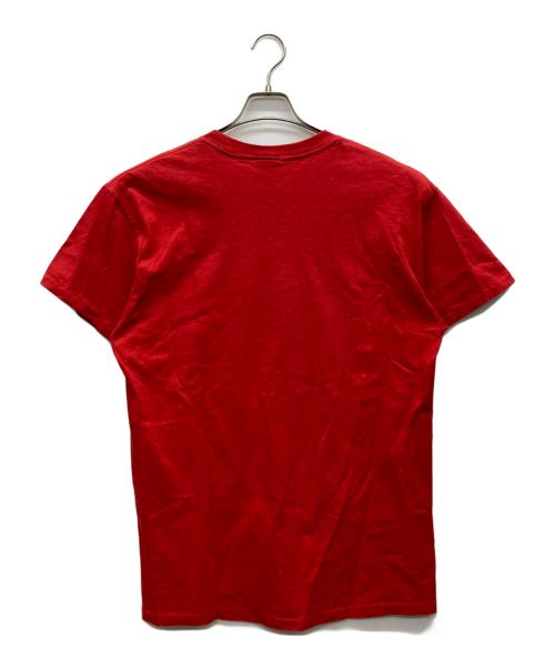 MICKEY（ミッキー）MICKEY (ミッキー) プリントTシャツ レッド サイズ:LARGEの古着・服飾アイテム