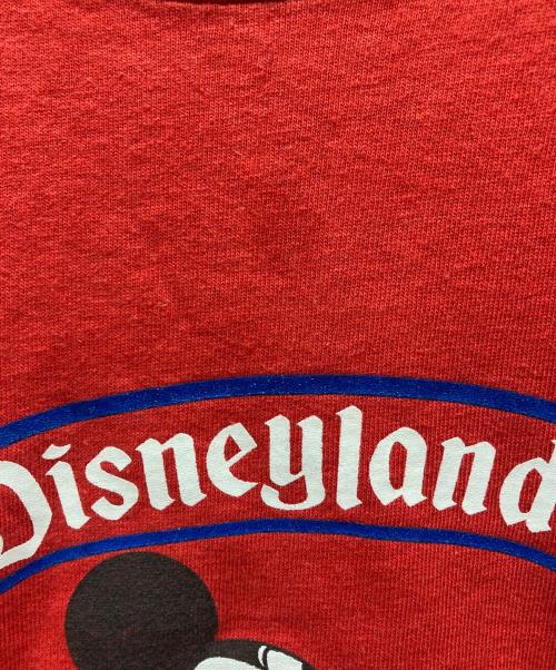 MICKEY（ミッキー）MICKEY (ミッキー) プリントTシャツ レッド サイズ:LARGEの古着・服飾アイテム
