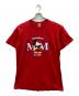 MICKEY（ミッキー）の古着「プリントTシャツ」｜レッド