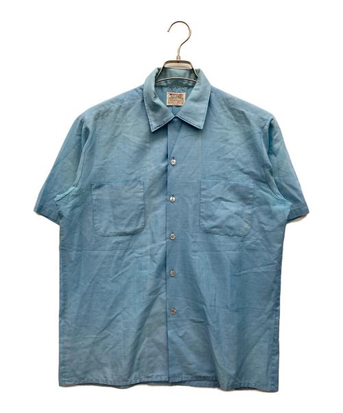 McGREGOR（マックレガー）McGREGOR (マックレガー) オープンカラーシャツ スカイブルー サイズ:Mの古着・服飾アイテム