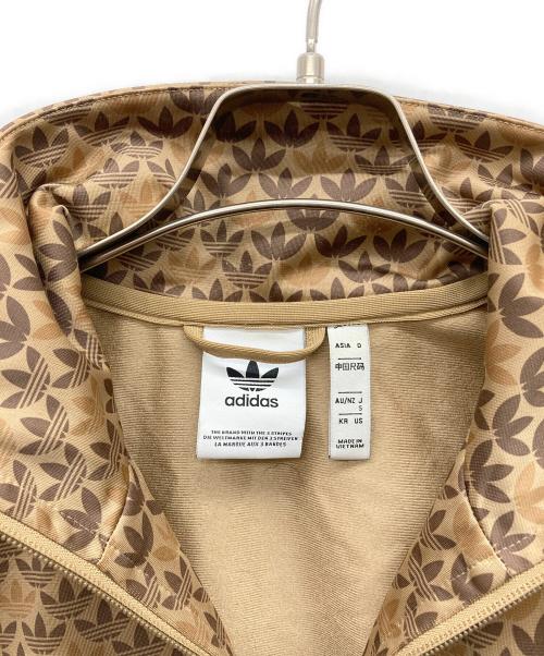 adidas（アディダス）adidas (アディダス) モノグラム トラックトップ ジャージ カーキ サイズ:Sの古着・服飾アイテム