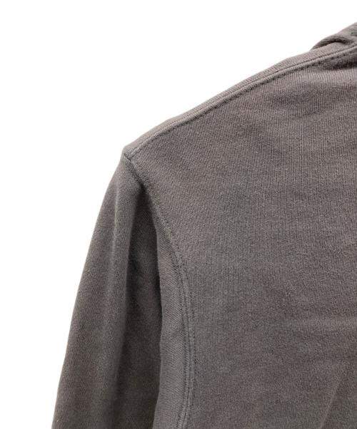 stussy（ステューシー）stussy (ステューシー) ロゴプルオーバーフーディ グレー サイズ:Mの古着・服飾アイテム
