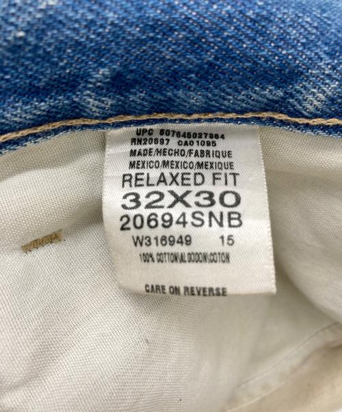 Dickies（ディッキーズ）Dickies (ディッキーズ) デニムペインターダブルニーパンツ スカイブルー サイズ:32の古着・服飾アイテム