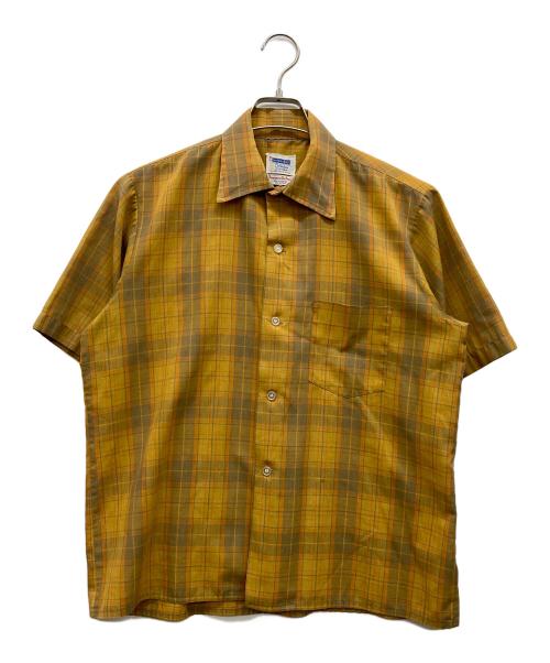 GOLDENKEY（ゴールデンキー）goldenkey (ゴールデンキー) コットンポリボックスシャツ イエロー サイズ:Mの古着・服飾アイテム