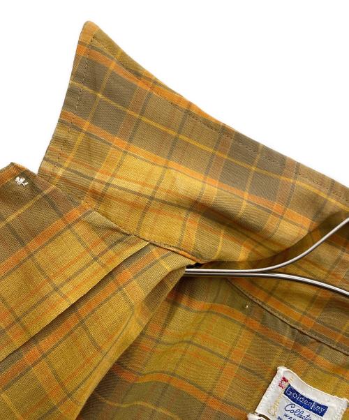GOLDENKEY（ゴールデンキー）goldenkey (ゴールデンキー) コットンポリボックスシャツ イエロー サイズ:Mの古着・服飾アイテム