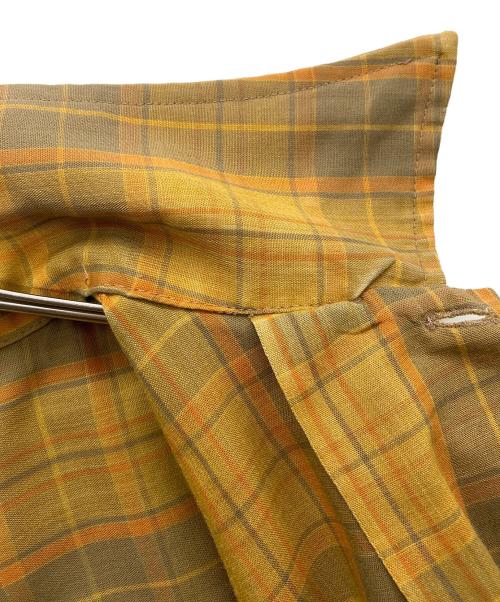 GOLDENKEY（ゴールデンキー）goldenkey (ゴールデンキー) コットンポリボックスシャツ イエロー サイズ:Mの古着・服飾アイテム