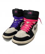 NIKEナイキ）の古着「AIR JORDAN 1 ZOOM AIR CMFT PSG」｜グレー×パープル