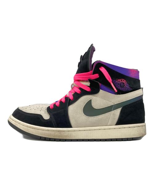 NIKE（ナイキ）NIKE (ナイキ) AIR JORDAN 1 ZOOM AIR CMFT PSG グレー×パープル サイズ:US10の古着・服飾アイテム