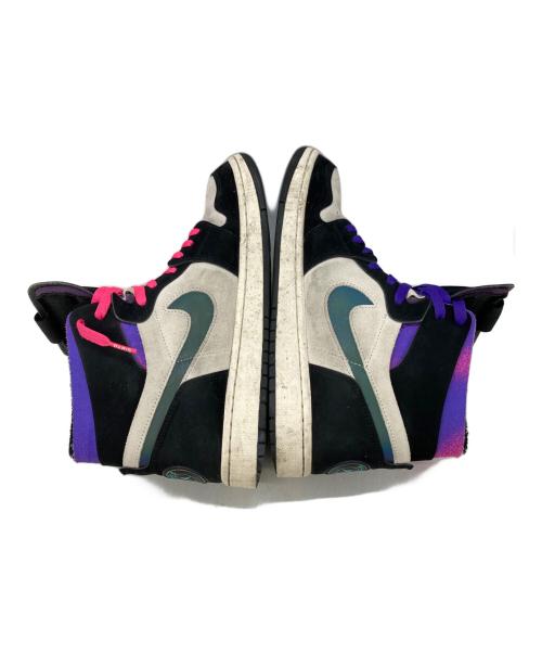 NIKE（ナイキ）NIKE (ナイキ) AIR JORDAN 1 ZOOM AIR CMFT PSG グレー×パープル サイズ:US10の古着・服飾アイテム