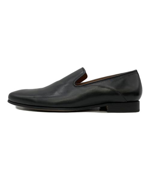KATHARINE HAMNETT（キャサリンハムネット）KATHARINE HAMNETT (キャサリンハムネット) レザーシューズ ブラック サイズ:26 2/1の古着・服飾アイテム