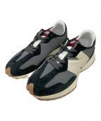 NEW BALANCEニューバランス）の古着「ローカットスニーカー」｜ブラック×アイボリー
