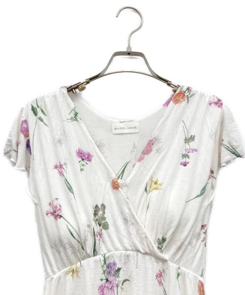 SNIDEL HOME（スナイデルホーム）SNIDEL HOME (スナイデルホーム) カットカシュクールワンピース ホワイト サイズ:Fの古着・服飾アイテム