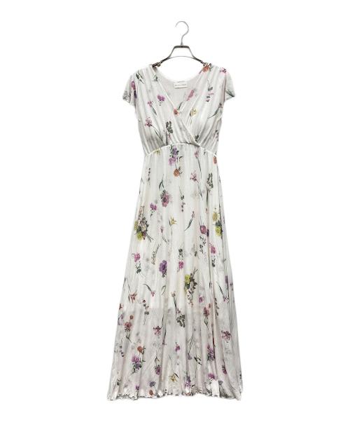SNIDEL HOME（スナイデルホーム）SNIDEL HOME (スナイデルホーム) カットカシュクールワンピース ホワイト サイズ:Fの古着・服飾アイテム
