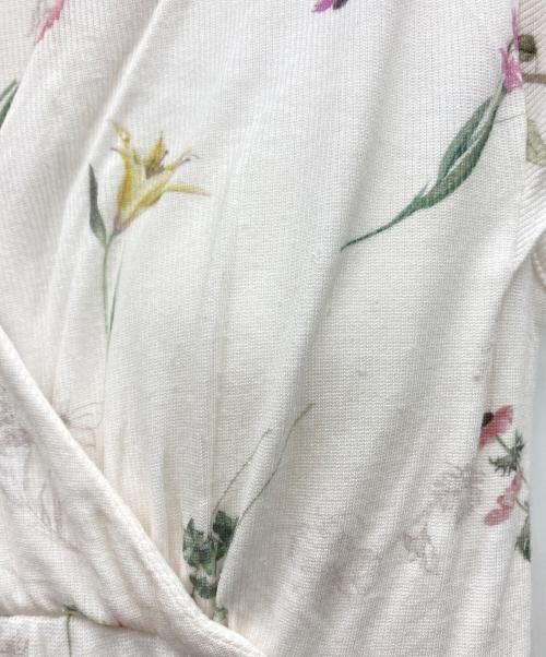 SNIDEL HOME（スナイデルホーム）SNIDEL HOME (スナイデルホーム) カットカシュクールワンピース ホワイト サイズ:Fの古着・服飾アイテム