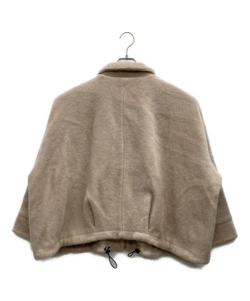 EMODA（エモダ）EMODA (エモダ) シャギーワイドブルゾン ベージュ サイズ:FREEの古着・服飾アイテム