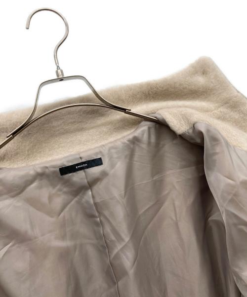 EMODA（エモダ）EMODA (エモダ) シャギーワイドブルゾン ベージュ サイズ:FREEの古着・服飾アイテム