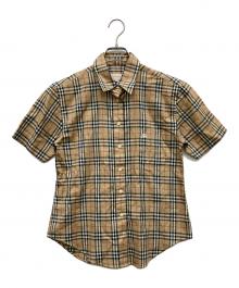 BURBERRY OF LONDON（バーバリーオブロンドン）の古着「半袖シャツ」｜ベージュ
