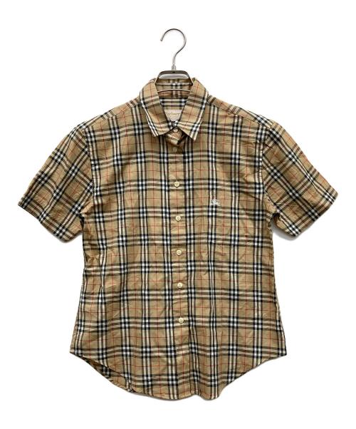 BURBERRY OF LONDON（バーバリーオブロンドン）BURBERRY OF LONDON (バーバリーオブロンドン) 半袖シャツ ベージュ サイズ:Mの古着・服飾アイテム