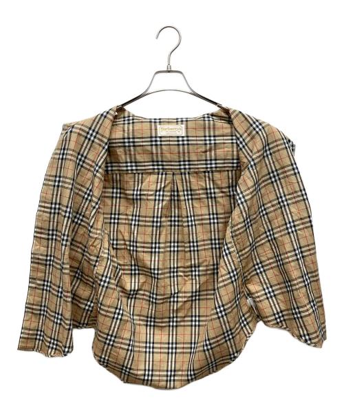 BURBERRY OF LONDON（バーバリーオブロンドン）BURBERRY OF LONDON (バーバリーオブロンドン) 半袖シャツ ベージュ サイズ:Mの古着・服飾アイテム