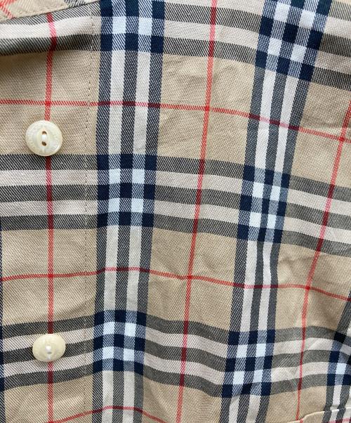 BURBERRY OF LONDON（バーバリーオブロンドン）BURBERRY OF LONDON (バーバリーオブロンドン) 半袖シャツ ベージュ サイズ:Mの古着・服飾アイテム