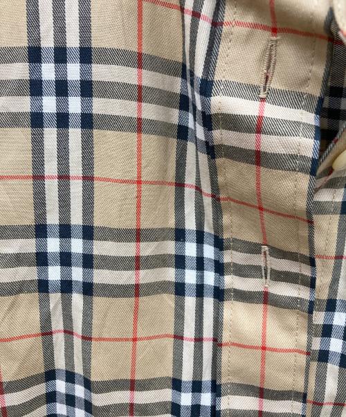 BURBERRY OF LONDON（バーバリーオブロンドン）BURBERRY OF LONDON (バーバリーオブロンドン) 半袖シャツ ベージュ サイズ:Mの古着・服飾アイテム