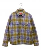SUPREMEシュプリーム）の古着「shearling lined flannel shirt」｜マルチカラー
