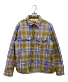 SUPREME（シュプリーム）の古着「shearling lined flannel shirt」｜マルチカラー