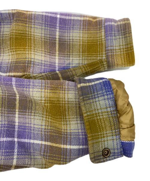 SUPREME（シュプリーム）Supreme (シュプリーム) shearling lined flannel shirt マルチカラー サイズ:Sの古着・服飾アイテム