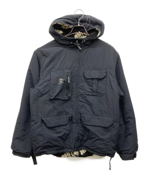 Timberland（ティンバーランド）Timberland (ティンバーランド) SUPREME (シュプリーム) Reversible Ripstop Jacket ブラック サイズ:Ｓの古着・服飾アイテム