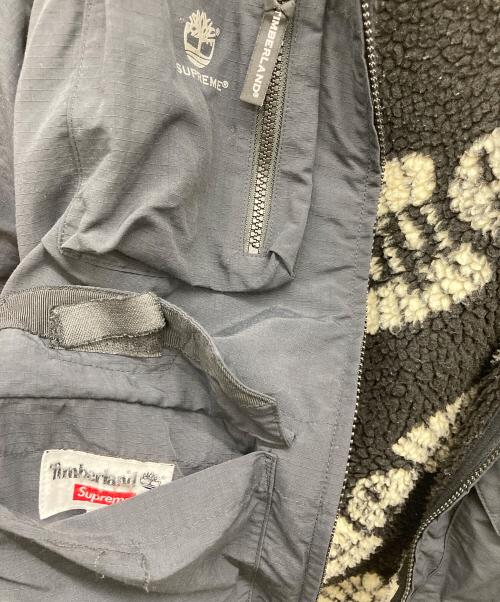 Timberland（ティンバーランド）Timberland (ティンバーランド) SUPREME (シュプリーム) Reversible Ripstop Jacket ブラック サイズ:Ｓの古着・服飾アイテム