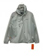 TIGHTBOOTH PRODUCTIONタイトブースプロダクション）の古着「LABEL LOGO SHEER PARKA」｜グレー