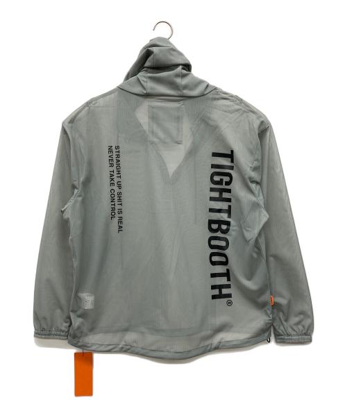 TIGHTBOOTH PRODUCTION（タイトブースプロダクション）TIGHTBOOTH PRODUCTION (タイトブースプロダクション) LABEL LOGO SHEER PARKA グレー サイズ:M 未使用品の古着・服飾アイテム