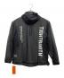 TIGHTBOOTH PRODUCTION (タイトブースプロダクション) LABEL LOGO SHEER PARKA ブラック サイズ:M 未使用品：12000円