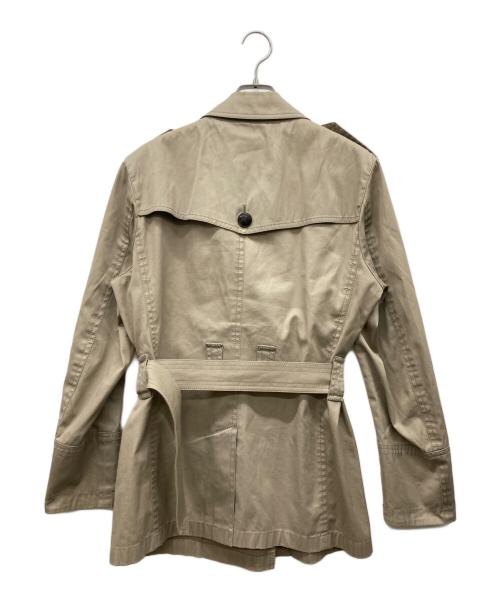 BURBERRY BLACK LABEL（バーバリーブラックレーベル）BURBERRY BLACK LABEL (バーバリーブラックレーベル) ショートトレンチコート ベージュ サイズ:Mの古着・服飾アイテム