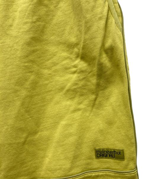 thisisneverthat（ディスイズネバーザット）thisisneverthat (ディスイズネバーザット) Piping Sweatpant イエロー サイズ:Lの古着・服飾アイテム