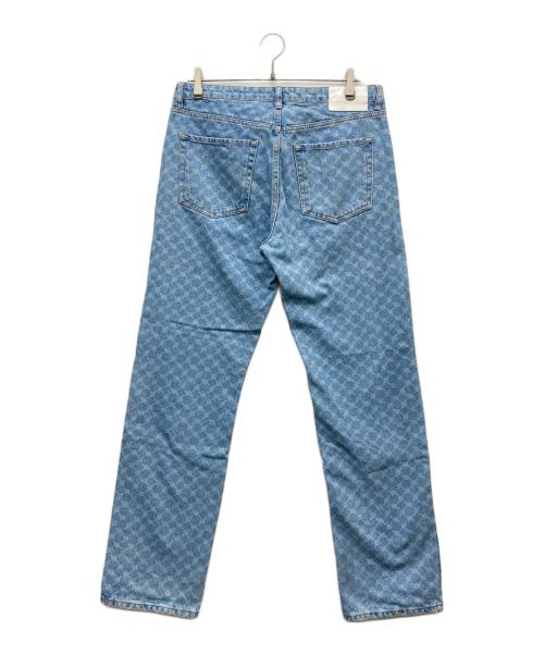 DAILY PAPER（デイリーペーパー）DAILY PAPER (デイリーペーパー) オーバーパターンデニムパンツ インディゴ サイズ:Mの古着・服飾アイテム