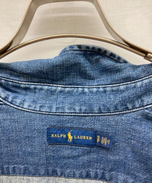 RALPH LAUREN（ラルフローレン）RALPH LAUREN (ラルフローレン) デニムシャツワンピース インディゴ サイズ:Sの古着・服飾アイテム