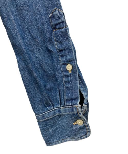 RALPH LAUREN（ラルフローレン）RALPH LAUREN (ラルフローレン) デニムシャツワンピース インディゴ サイズ:Sの古着・服飾アイテム