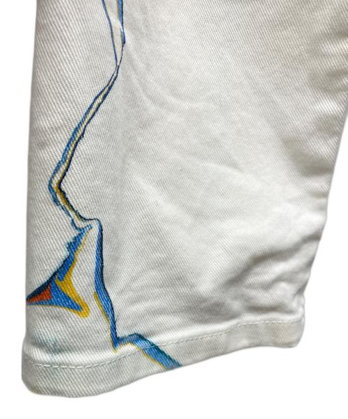 STELLA McCARTNEY（ステラマッカートニー）STELLA McCARTNEY (ステラマッカートニー) Boyfriend Denim White Marble Wash ホワイト サイズ:26の古着・服飾アイテム