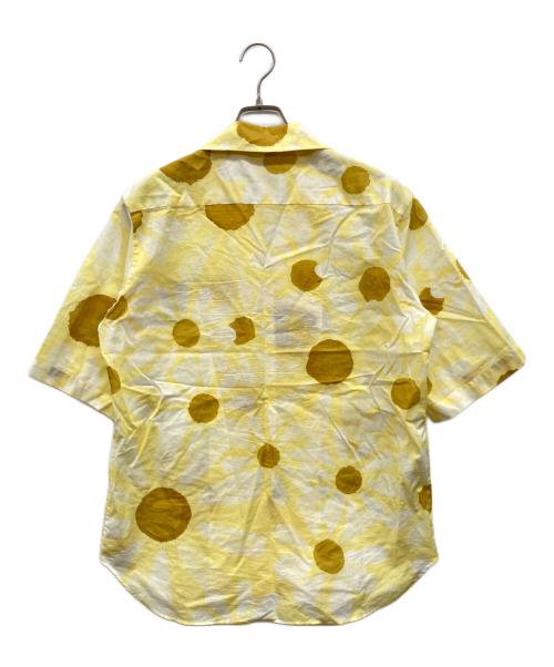 MARNI（マルニ）MARNI (マルニ) 花柄オープンカラーシャツ イエロー サイズ:38の古着・服飾アイテム