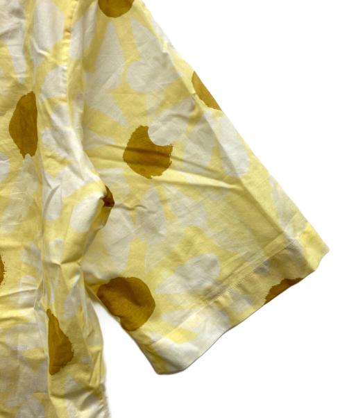 MARNI（マルニ）MARNI (マルニ) 花柄オープンカラーシャツ イエロー サイズ:38の古着・服飾アイテム