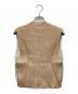 BRUNELLO CUCINELLI (ブルネロクチネリ) シークイン付きニットベスト ベージュ サイズ:S：20000円