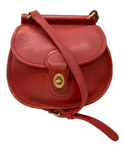 COACH（コーチ）COACH (コーチ) ショルダーバッグ レッドの古着・服飾アイテム