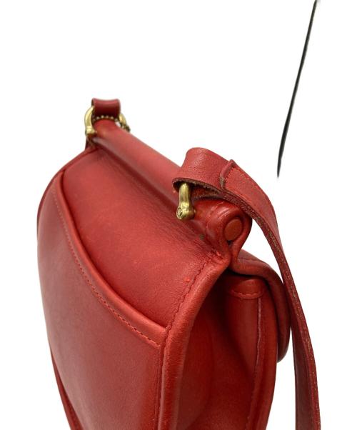 COACH（コーチ）COACH (コーチ) ショルダーバッグ レッドの古着・服飾アイテム
