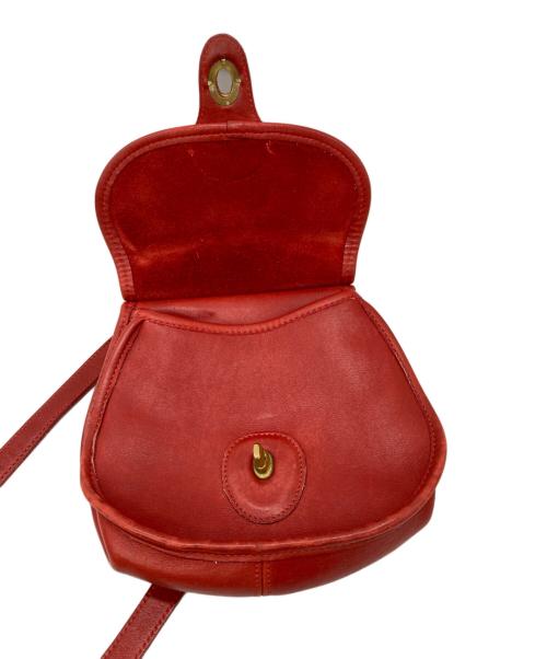 COACH（コーチ）COACH (コーチ) ショルダーバッグ レッドの古着・服飾アイテム
