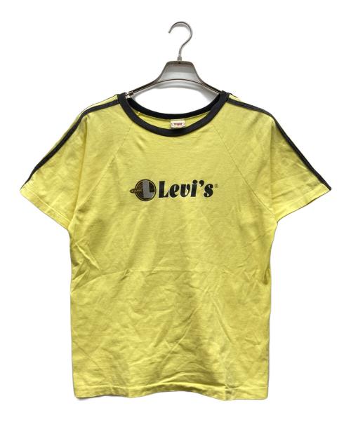 LEVI'S（リーバイス）LEVI'S (リーバイス) 90s リンガーTシャツ イエロー サイズ:Mの古着・服飾アイテム