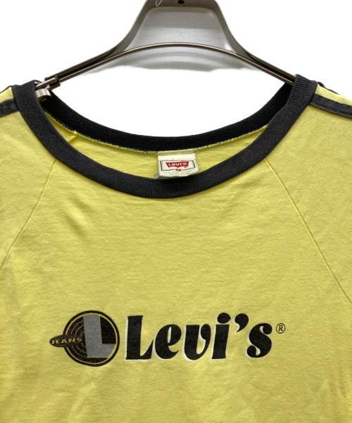 LEVI'S（リーバイス）LEVI'S (リーバイス) 90s リンガーTシャツ イエロー サイズ:Mの古着・服飾アイテム
