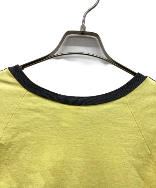 LEVI'S（リーバイス）LEVI'S (リーバイス) 90s リンガーTシャツ イエロー サイズ:Mの古着・服飾アイテム