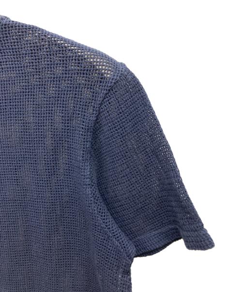 stussy（ステューシー）stussy (ステューシー) メッシュカットソー ネイビー サイズ:Lの古着・服飾アイテム