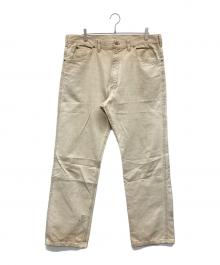 CarHartt（カーハート）の古着「ダック地ワークパンツ 星タグ」｜ベージュ